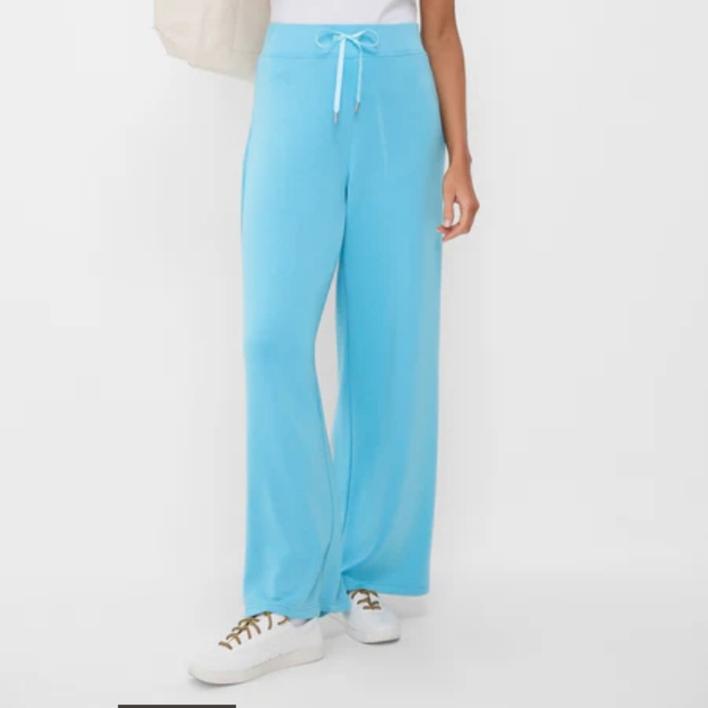 Tuckernuck Sky Blue Wide-Leg Drawstring Pants